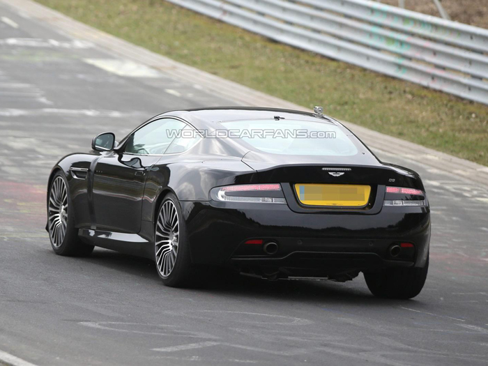 Aston Martin приступил к испытаниям нового поколения DB9
