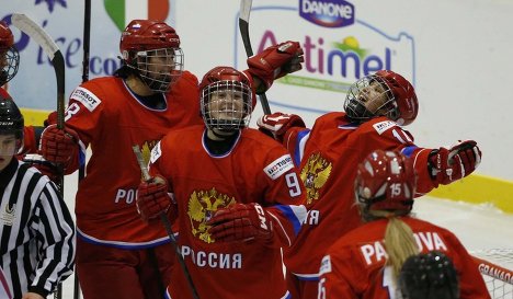 Женская сборная России отправляется в Швецию на ЧМ