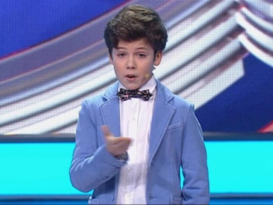 11-летний Кирилл Скрипник из Красноярска поразил жюри в отборе на Comedy Club