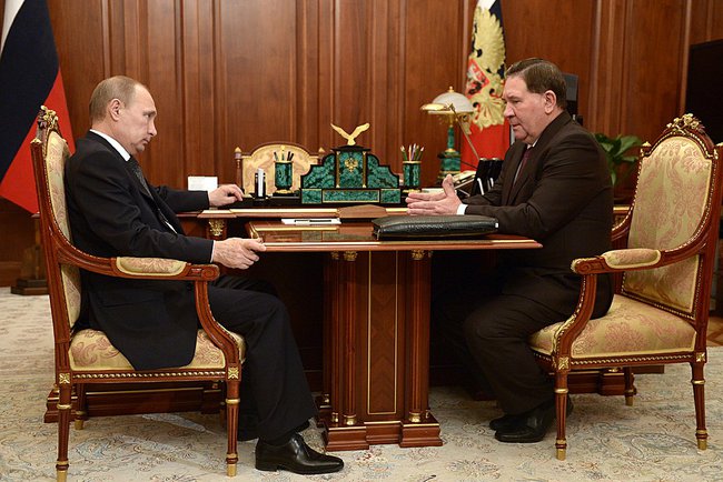 Владимир Путин принял губернатора Курской области