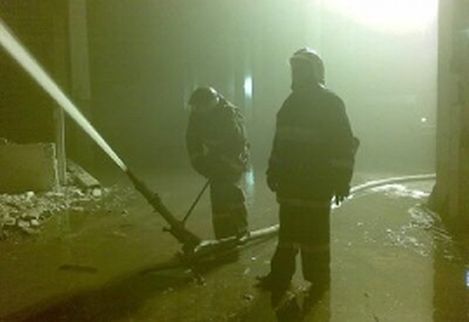 Оборудование обгорело при пожаре на заводе «Корунд» в Дзержинске