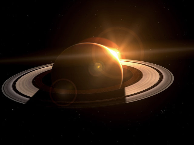 Зонд Cassini прислал сенсационные снимки Дионы — спутника Сатурна