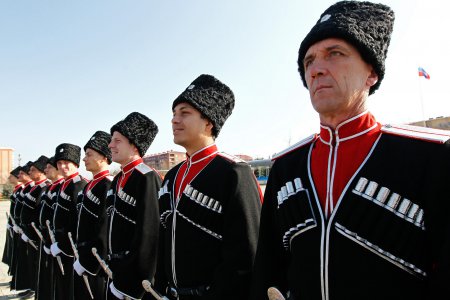 Кубанские казаки готовятся к параду Победы в Москве