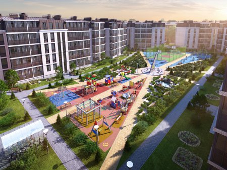 «Аквилон Инвест» строит в Санкт-Петербурге еще три новых жилых комплекса