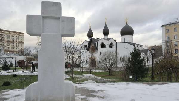 Восстановленный ансамбль Марфо Мариинской обители в Москве