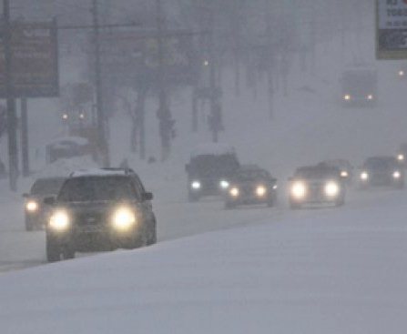 В Алтайском крае передали оперативное предупреждение из-за сильного ветра и снега