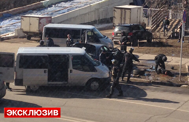 В Москве банда грабителей устроила перестрелку с полицией