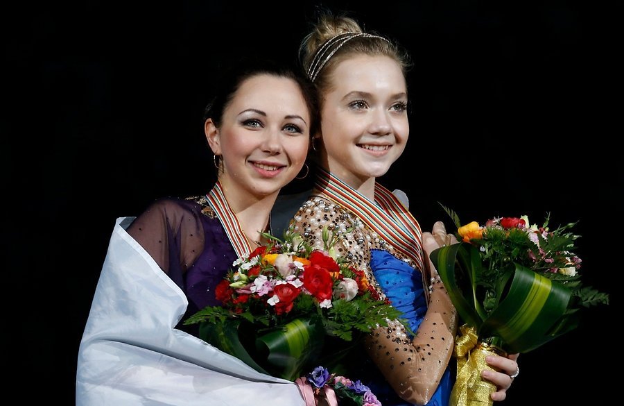 Elizaveta Tuktamysheva ja Elena Radionova