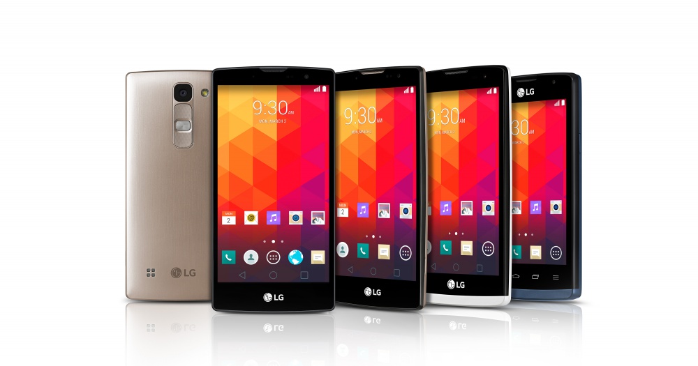 Компания LG начала продавать смартфоны Joy, Leon, Magna и Spirit