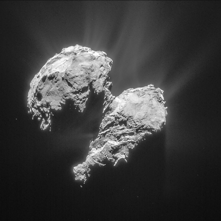 Космический аппарат «Розетта» пролетел в опасной близости от кометы Чурюмова-Герасименко
