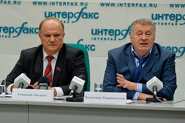 Зюганов предвидел то, что Жириновский не выполнит нормативы ГТО