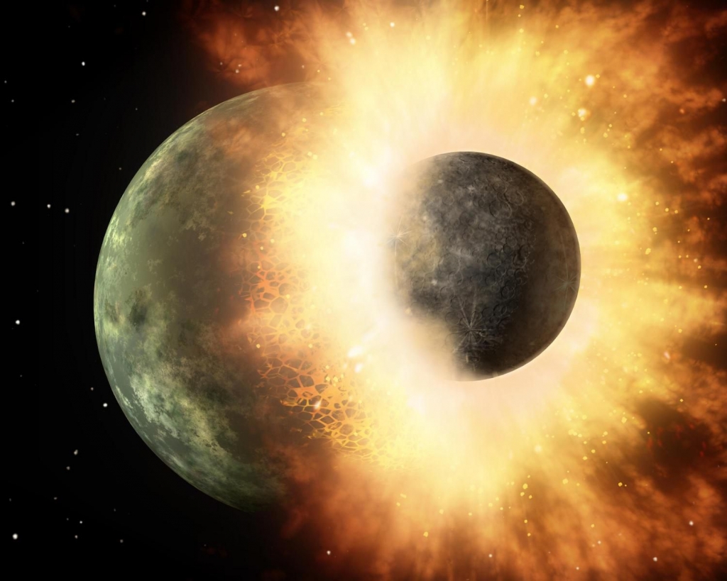 Лунный вольфрам рассказал ученым об истории рождения Луны