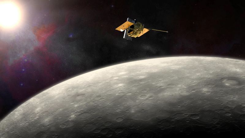 НАСА: зонд «Мессенджер» разобьется о поверхность Меркурия в апреле