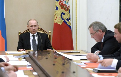 Президент России Владимир Путин проводит заседание ВПК