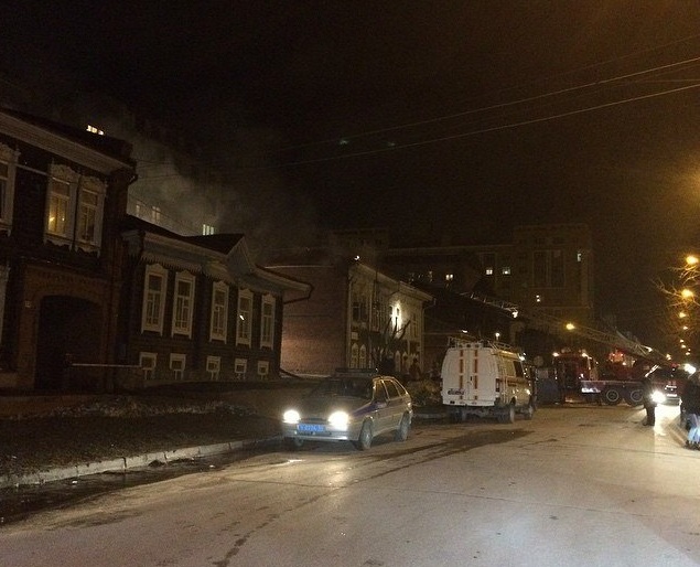 Школа «Экселенс» горела в Новосибирске