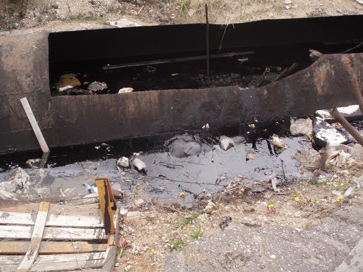 В Пскове в канаве с мазутом нашли тело женщины