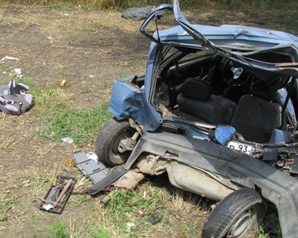 В Кущевском районе четыре человека пострадали в ДТП