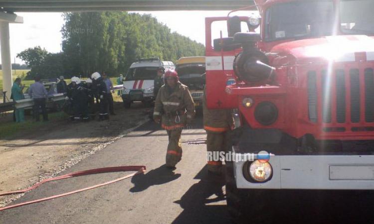 В Тамбовской области на трассе в ДТП погибла семья