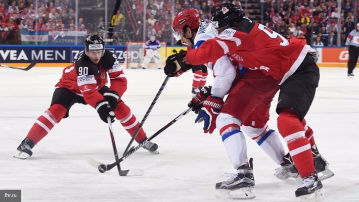 Российская хоккейная сборная оштрафована за инцидент с гимном Канады