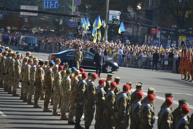 Что пожелали Украине на День независимости мировые лидеры Парад в Украине к Дню независимости