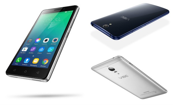 IFA 2015: смартфон Lenovo Vibe P1 с сильной батареей и Vibe P1m