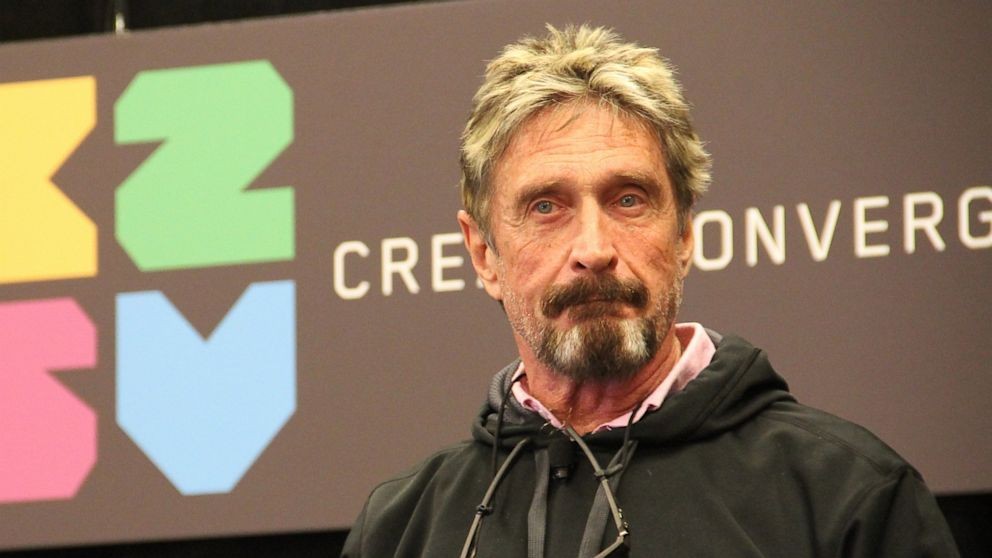 Создатель антивируса McAfee хочет вступить в борьбу за Белый дом