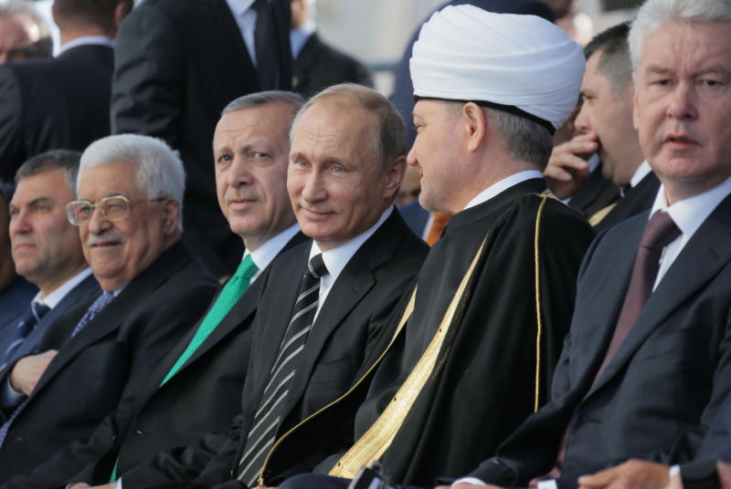 Открытие соборной мечети в столице России  говорит  о помощи  мусульман в РФ