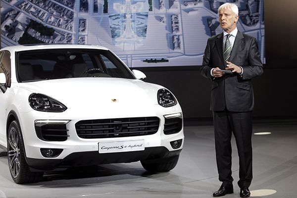 Глава предприятия Porsche Маттиас Мюллер