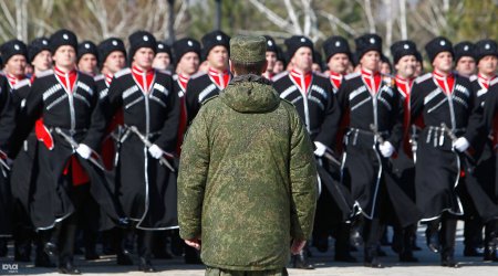 Кубанские казаки готовятся к параду Победы в Москве