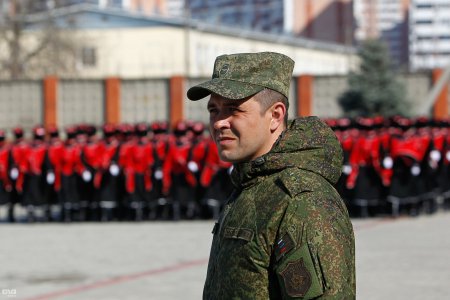 Кубанские казаки готовятся к параду Победы в Москве