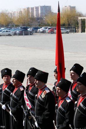 Кубанские казаки готовятся к параду Победы в Москве