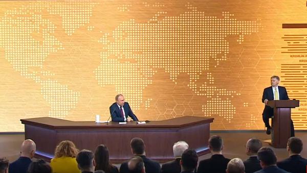 Полная стенограмма большой пресс-конференции Владимира Путина - 2019
